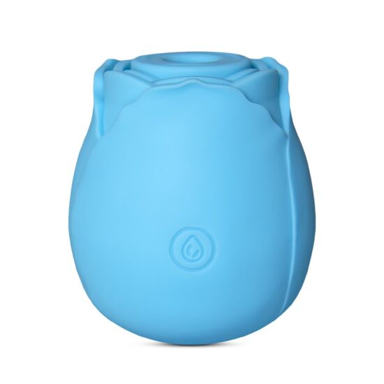 10-Function Blue Color Silicone Clitoral Sucking Rose Sex Toy - Image 7