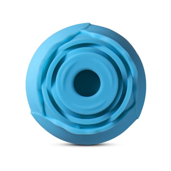 10-Function Blue Color Silicone Clitoral Sucking Rose Sex Toy - Image 5