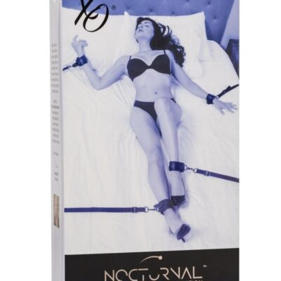Nocturnal Collection Bed Restraints – Black
