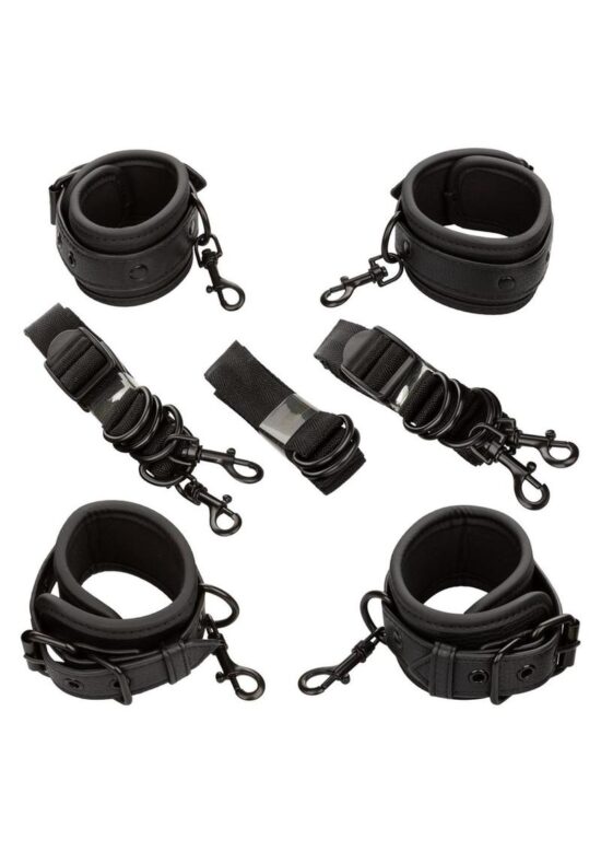 Nocturnal Collection Bed Restraints - Black - Image 2