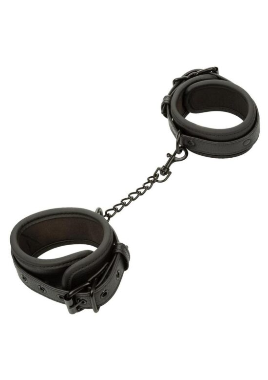 Nocturnal Collection Ankle Cuffs - Black - Image 2