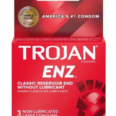 Trojan Condom Regular Non Lubricated 3 Pack