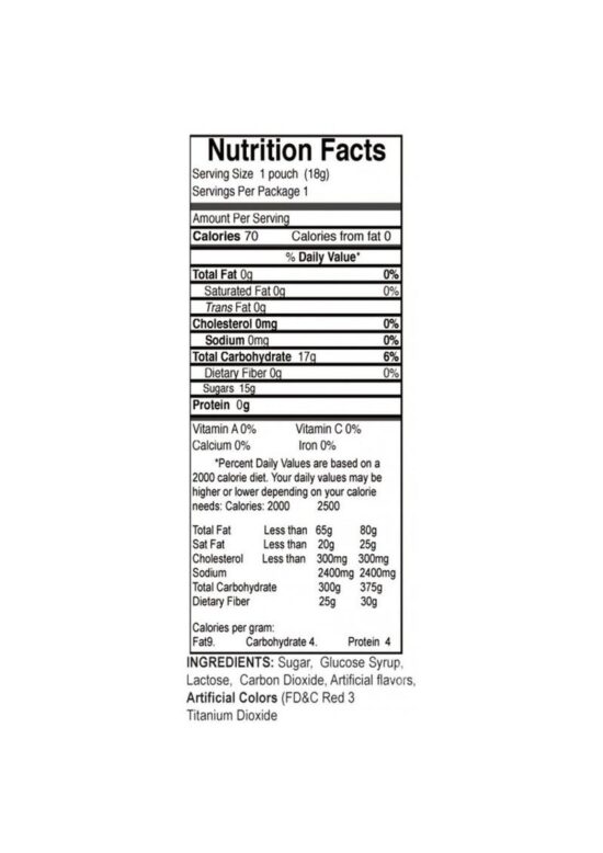 Head Job Oral Sex Exploding Candy Strawberry 2.12 Ounce - Image 3