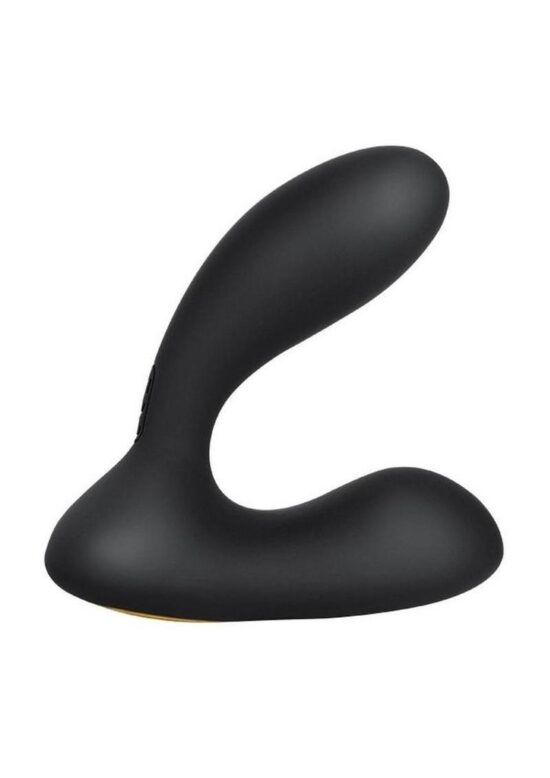 Svakom Vick Neo Silicone Prostate Massager - Black/Gold - Image 2