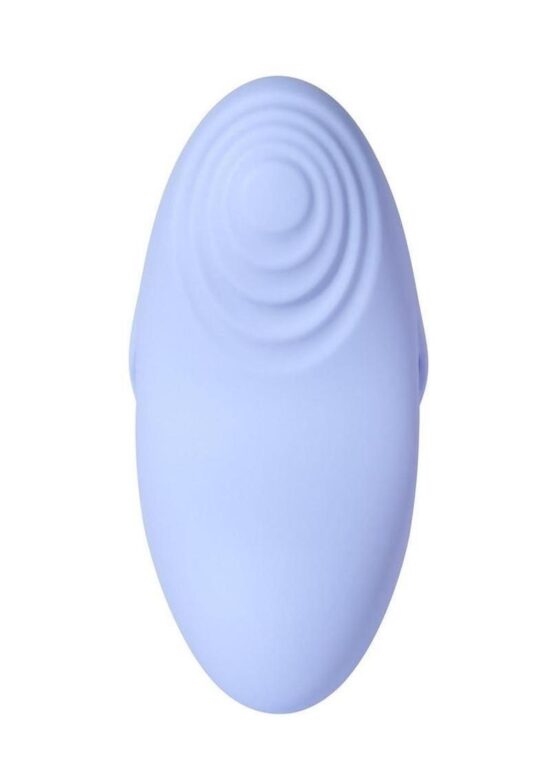 Svakom Echo 2 App Compatible Rechargeable Silicone Heated Finger Vibrator - Blue - Image 4