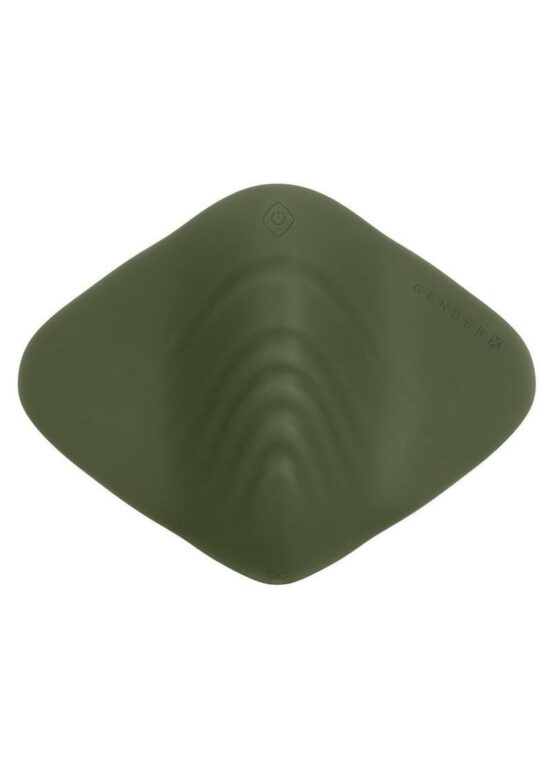 Gender X Pleasure Pad Rechargeable Silicone Clitoral Stimulator - Green - Image 3