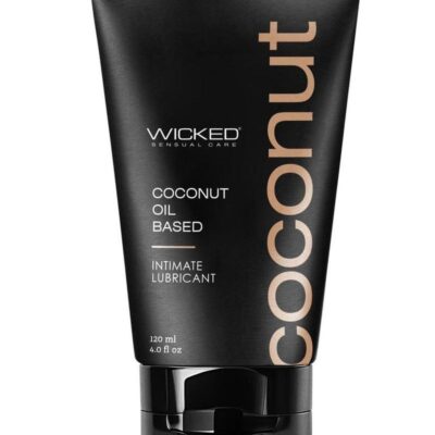Wicked Sensual Coconut Oil Lubricant 4oz