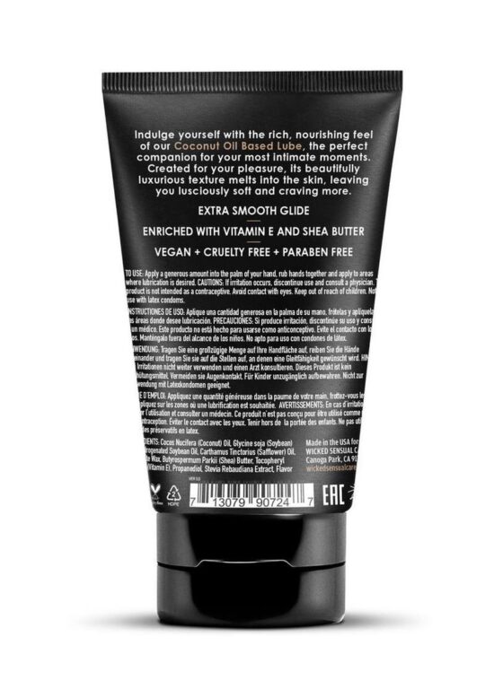 Wicked Sensual Coconut Oil Lubricant 4oz - Image 3