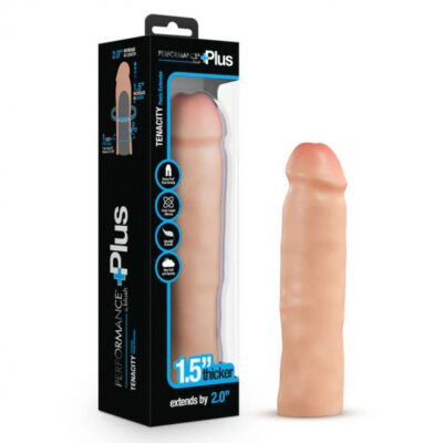 Performance Plus 2 Inch Silicone Penis Xtender – Beige