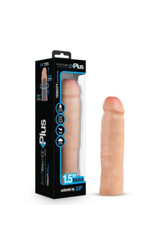 Performance Plus 2 Inch Silicone Penis Xtender - Beige