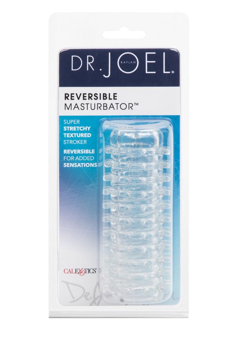 Dr. Joel Kaplan Reversible Masturbator - General Orifice - Clear