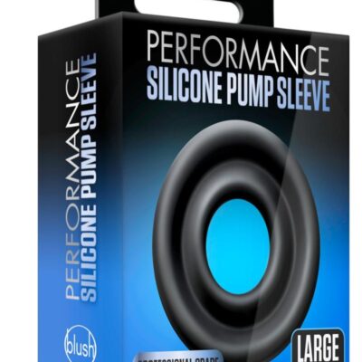 Performance Silicone Pump Sleeve – Large – Black