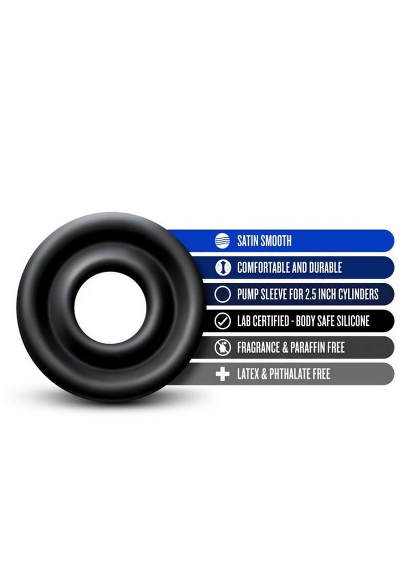 Performance Silicone Pump Sleeve - Large - Black - Image 4