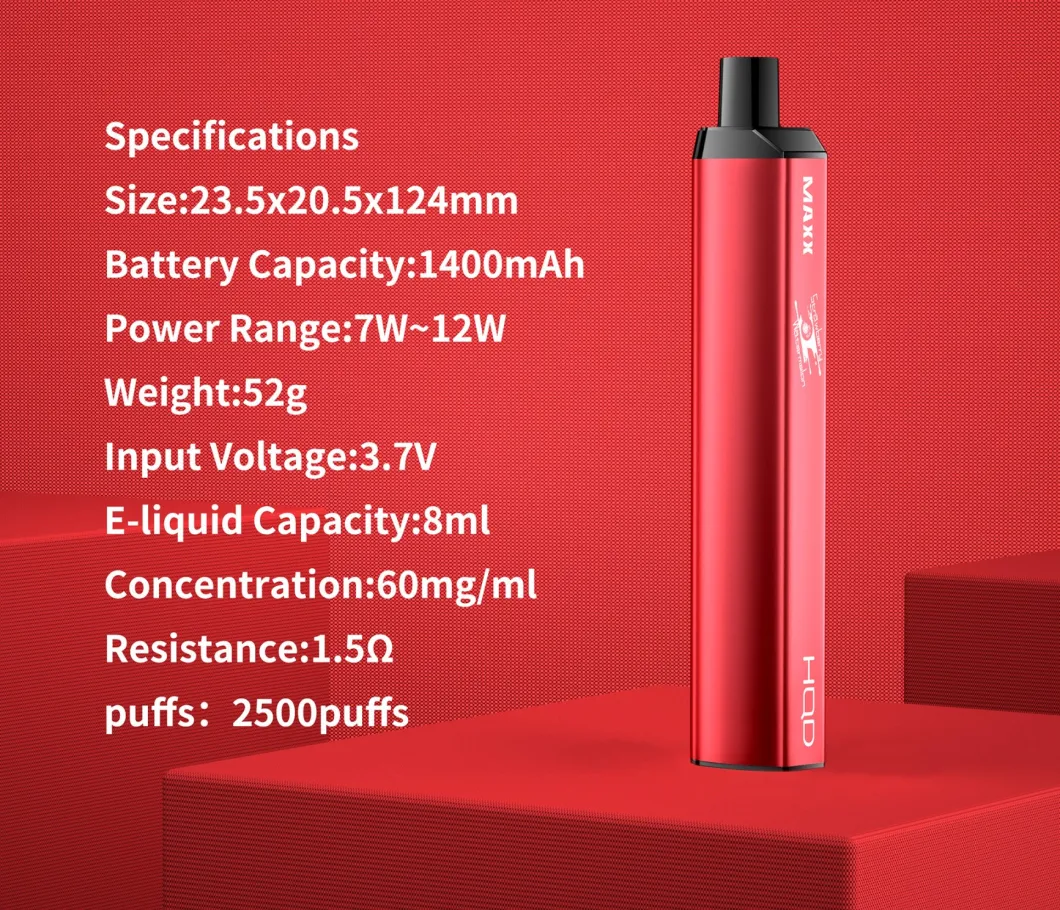 HQD Disposable Pod Device 1200 Puffs - Image 3