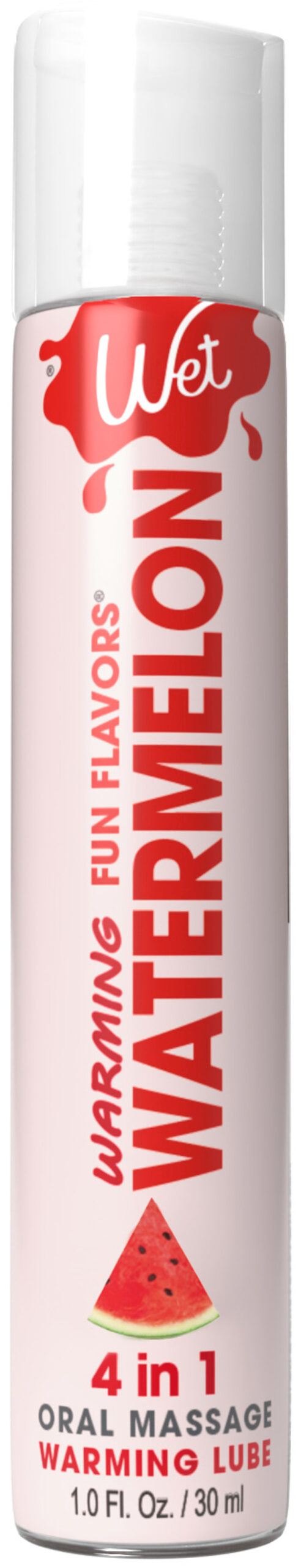 Wet Warming Fun Flavors - Watermelon - 4 in 1 Lubricant 1 Oz