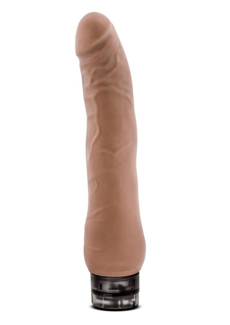 Au Naturel Miguel Vibrating Dildo 10in - Caramel - Image 3