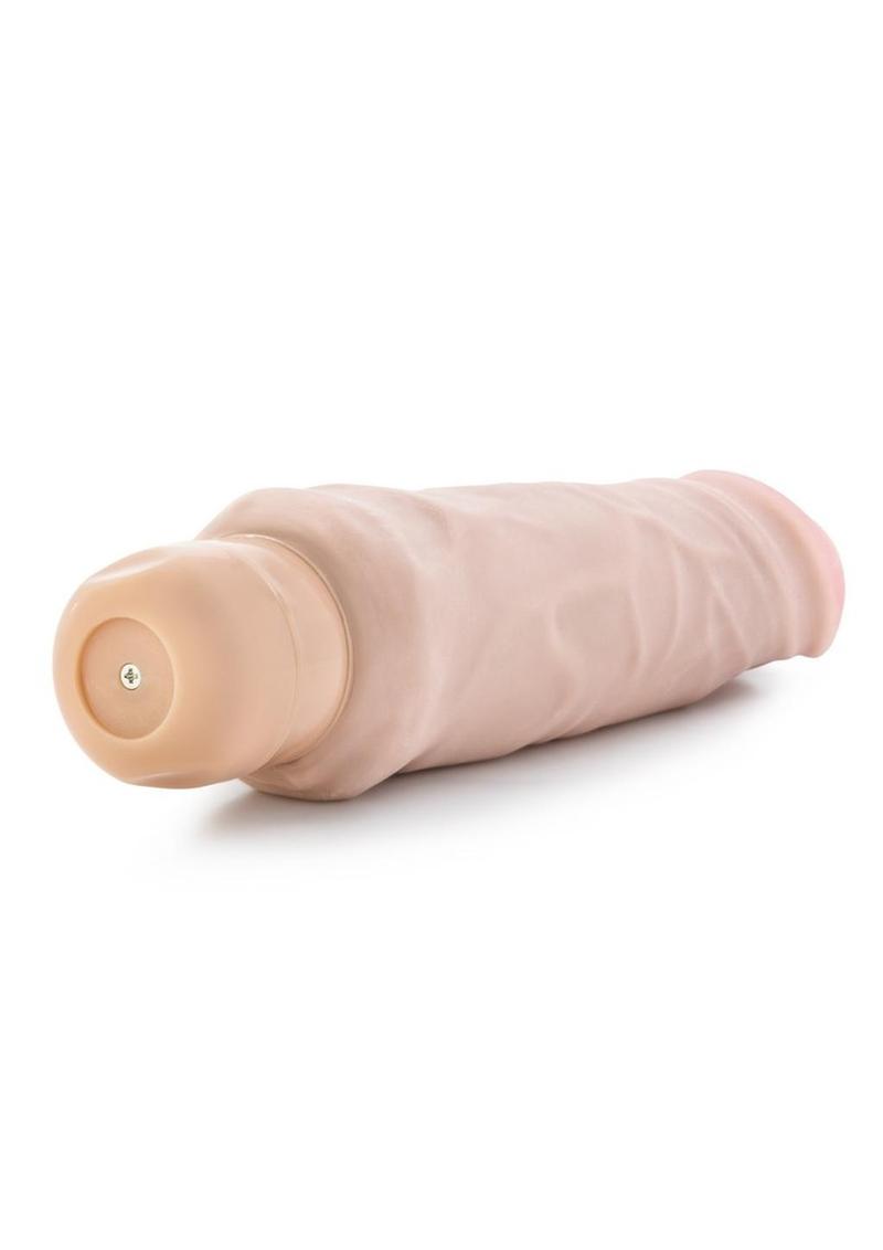 Au Naturel Home Wrecker Vibrating Dildo 9in - Vanilla - Image 3