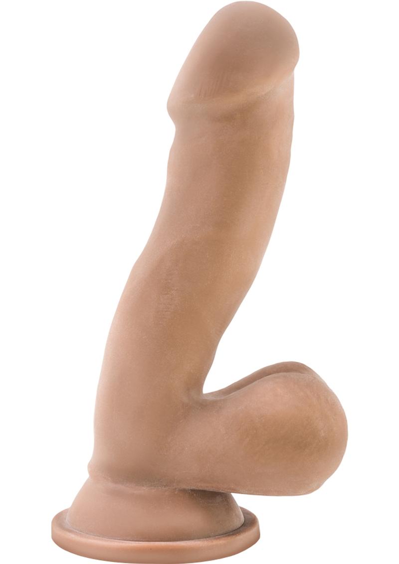 Au Naturel Sensa Feel Dildo 6.5in - Caramel - Image 2