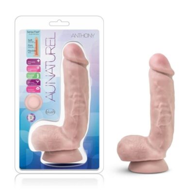 Au Naturel Anthony Dildo 8.5in – Vanilla