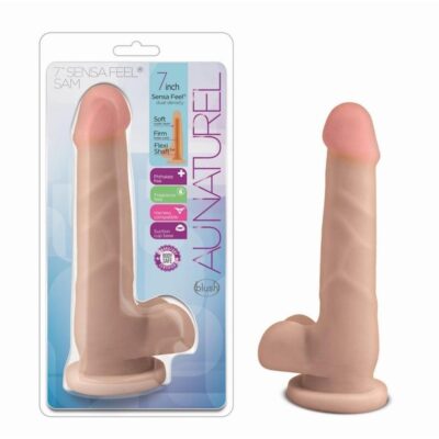 Au Naturel Sam Dildo 7in – Vanilla