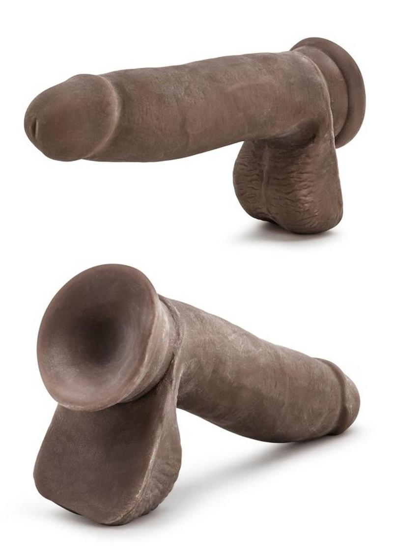 Au Naturel Sensa Feel Dildo 7in - Chocolate - Image 4
