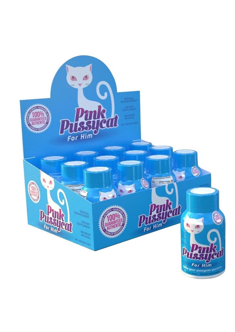 PINK PUSSYCAT FOR HIM – APHRODISIAC DRINK – ENHANCER 60 ML