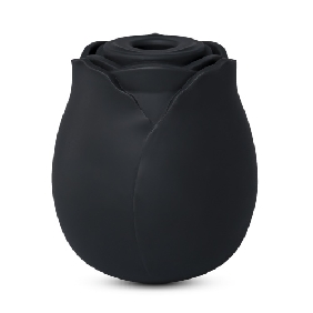 10-Function Black Color Silicone Clitoral Sucking Rose Vibrator - Image 5