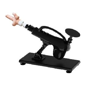 Multi-Function Black Sex Machine with Vibrating, Thrusting, Swinging & Heating Features - Image 3