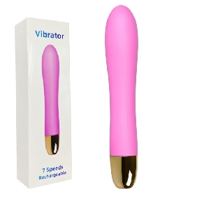 7-Speed Magenta Color Rechargeable Classic Vibrator - Image 4