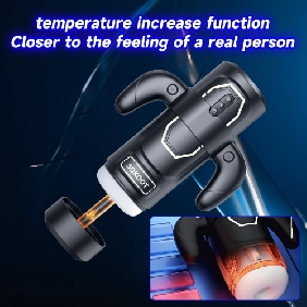 Black Rechargeable Automatic Masturbator with Heating – 9+6+3 Modes, Waterproof - Image 7