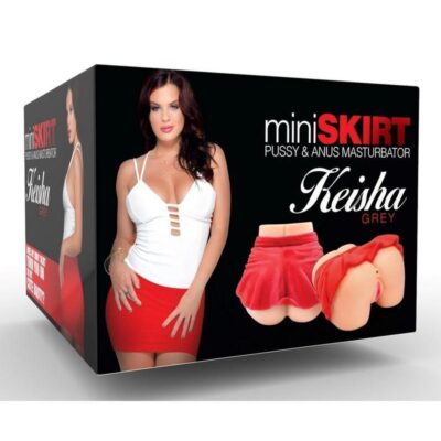 Star Stroker Mini Skirt Keisha Grey Pussy & Anus Masturbator – Vanilla
