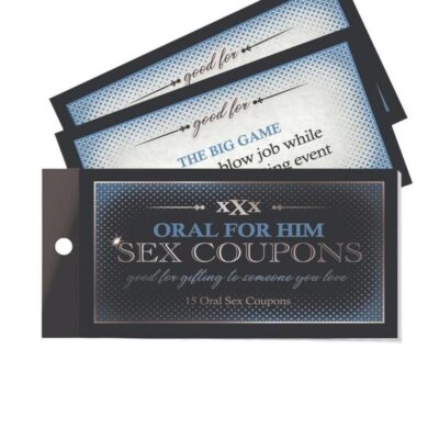 Oral Adventures For Him Sex Coupons