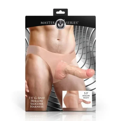 Master Series 7.5 Inch G-Spot Hollow Harness