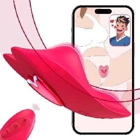 10-Speed Red Vibrating Panty with App & Remote Control - Image 9