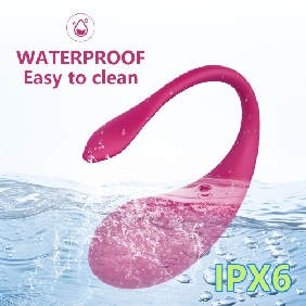 9-Speed Magenta Rechargeable App-Controlled Silicone Vibrators for Women and Couples - Image 5