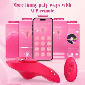 10-Speed Red Vibrating Panty with App & Remote Control - Image 6