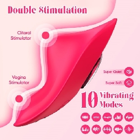 10-Speed Red Vibrating Panty with App & Remote Control - Image 4