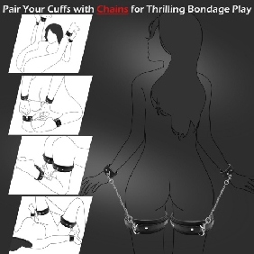 11-Piece Black High Quality BDSM Bondage Set - Image 4