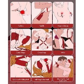 11-Piece Red High Quality BDSM Bondage Set - Image 4