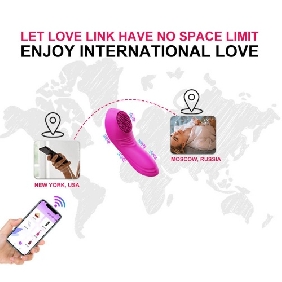 Magenta Rechargeable Silicone App-Controlled Panty Vibrator – 9 Vibrating Modes Wearable Clitoral Stimulator - Image 8