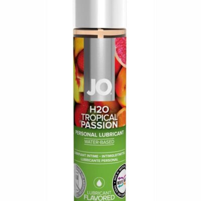 JO H2O Water Based Flavored Lubricant Tropical Passion 1oz