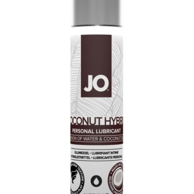 JO Coconut Hybrid Original Silicone Free Personal Lubricant Water and Coconut Oil 1oz