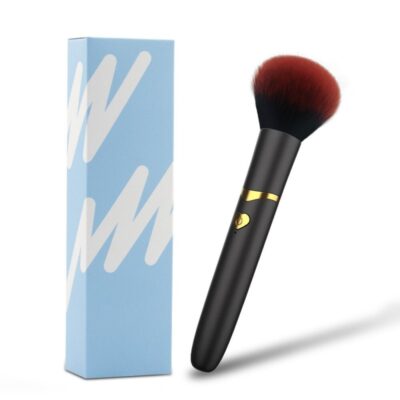 Heart Button Vibrating Makeup Brush