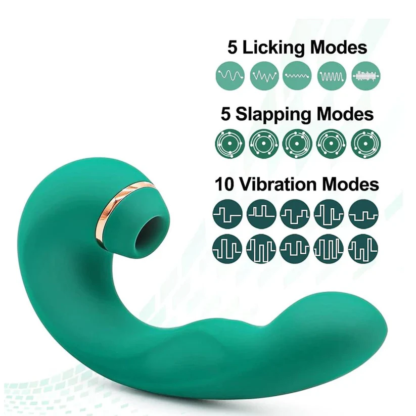 Clitoral Sucking & Licking Vibrator - Image 7