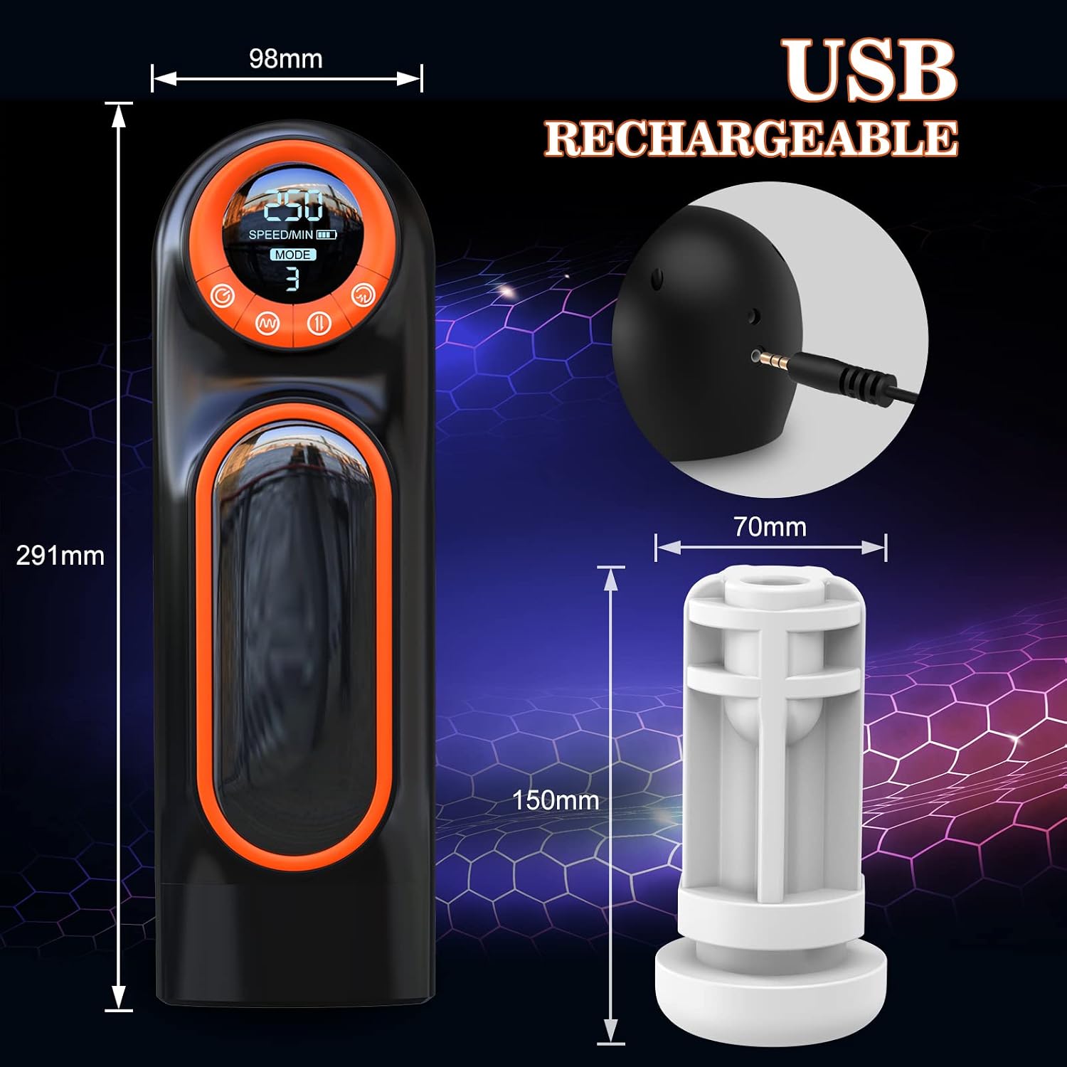 Voyager Self-Sucking Masturbation Stroker - Image 2