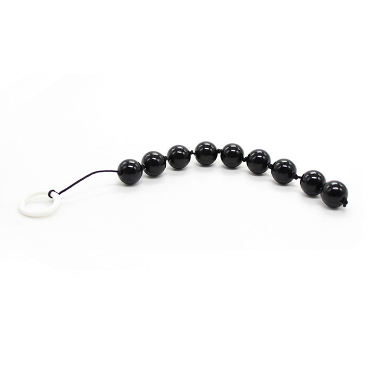 Nine Plastic Ball Anal Beads - Image 3