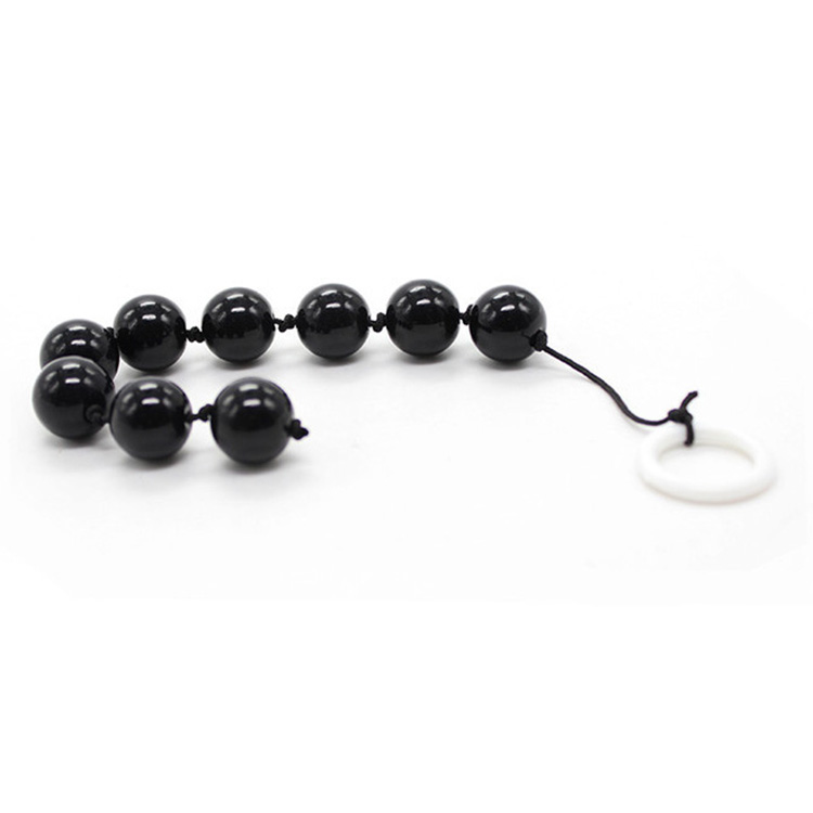 Nine Plastic Ball Anal Beads - Image 4