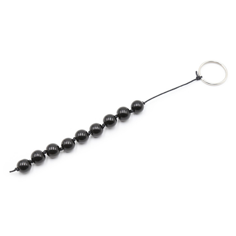 Nine Plastic Ball Anal Beads - Image 2