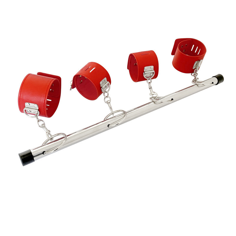 Locking Wrist and Ankle Spreader Bar With Cuffs - Image 6