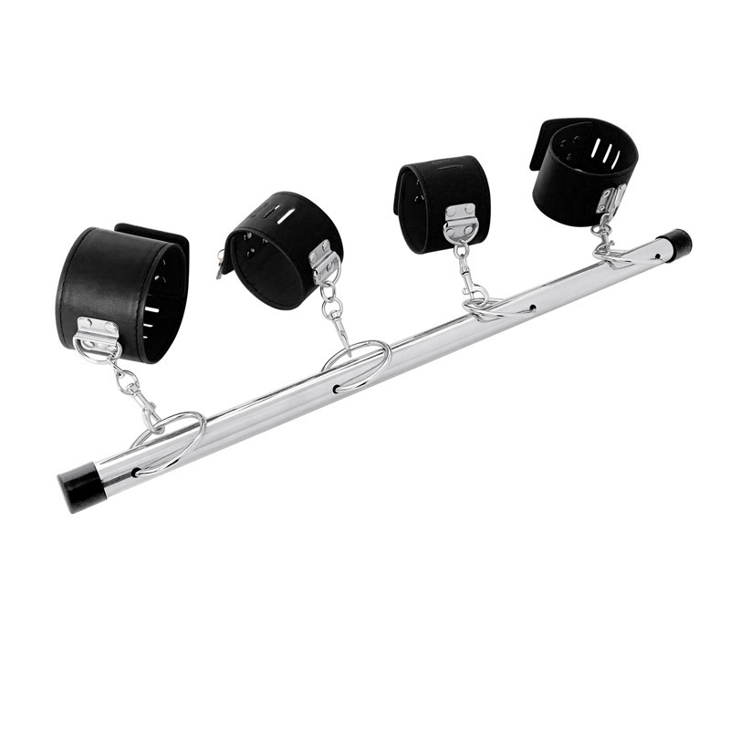 Locking Wrist and Ankle Spreader Bar With Cuffs - Image 8